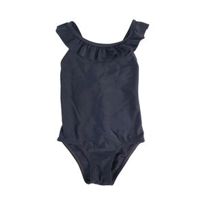 Joe Fresh Toddler Girls Dark Navy Ruffle One-Piece Swimsuit | 2T